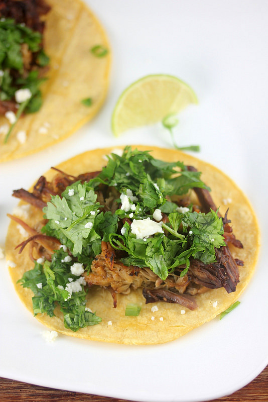Spicy Mexican Street Tacos with Carnitas