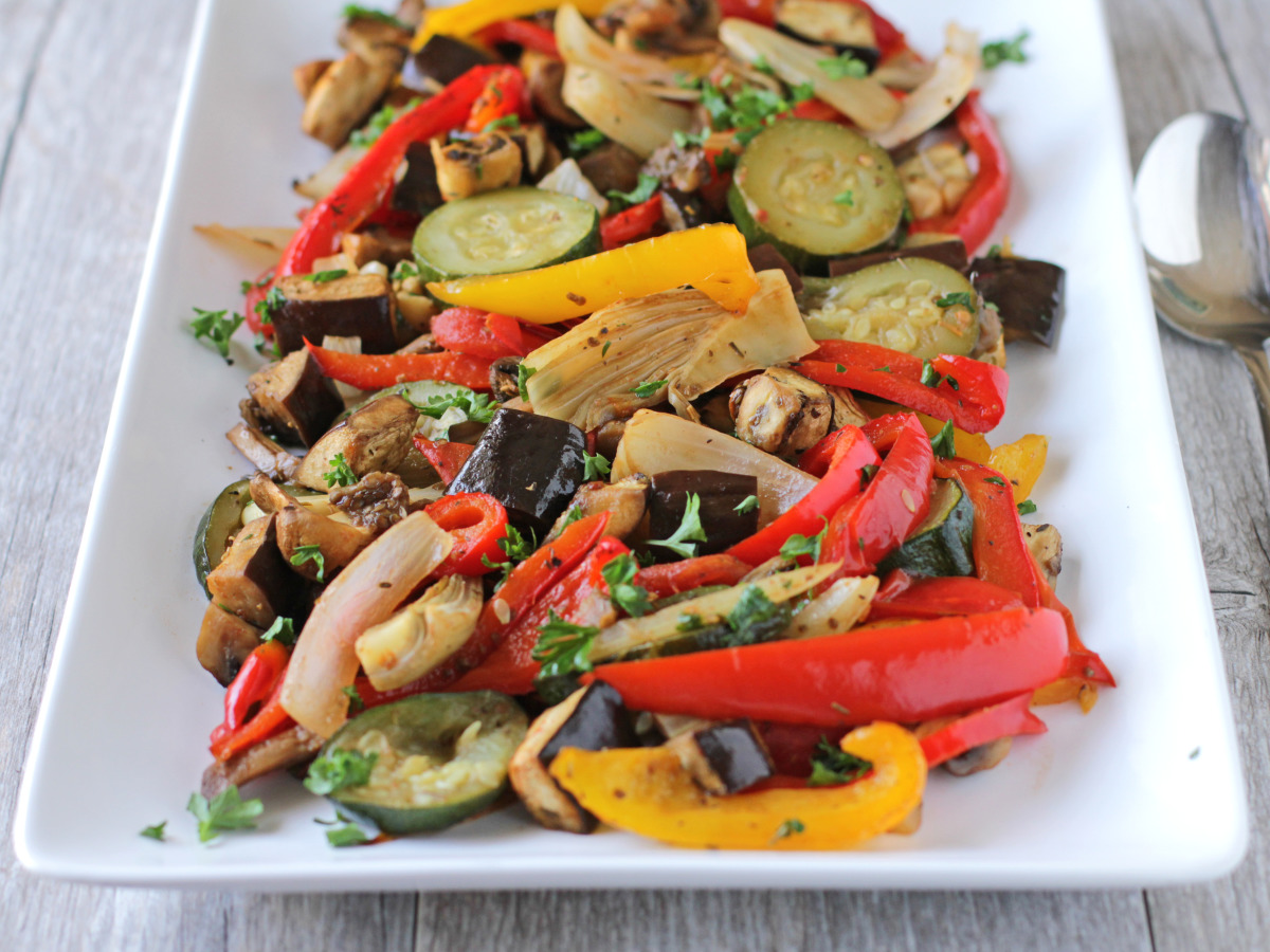 Market-Fresh Roasted Vegetable Ratatouille