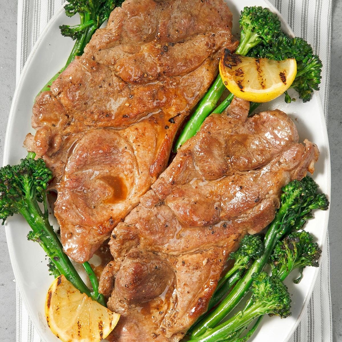 Grilled Northern-Style Venison Steaks with Juniper and Rosemary