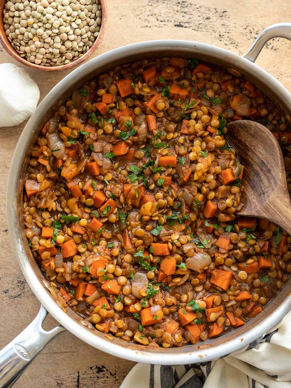One-Pot Curried Lentil and Vegetable Stew