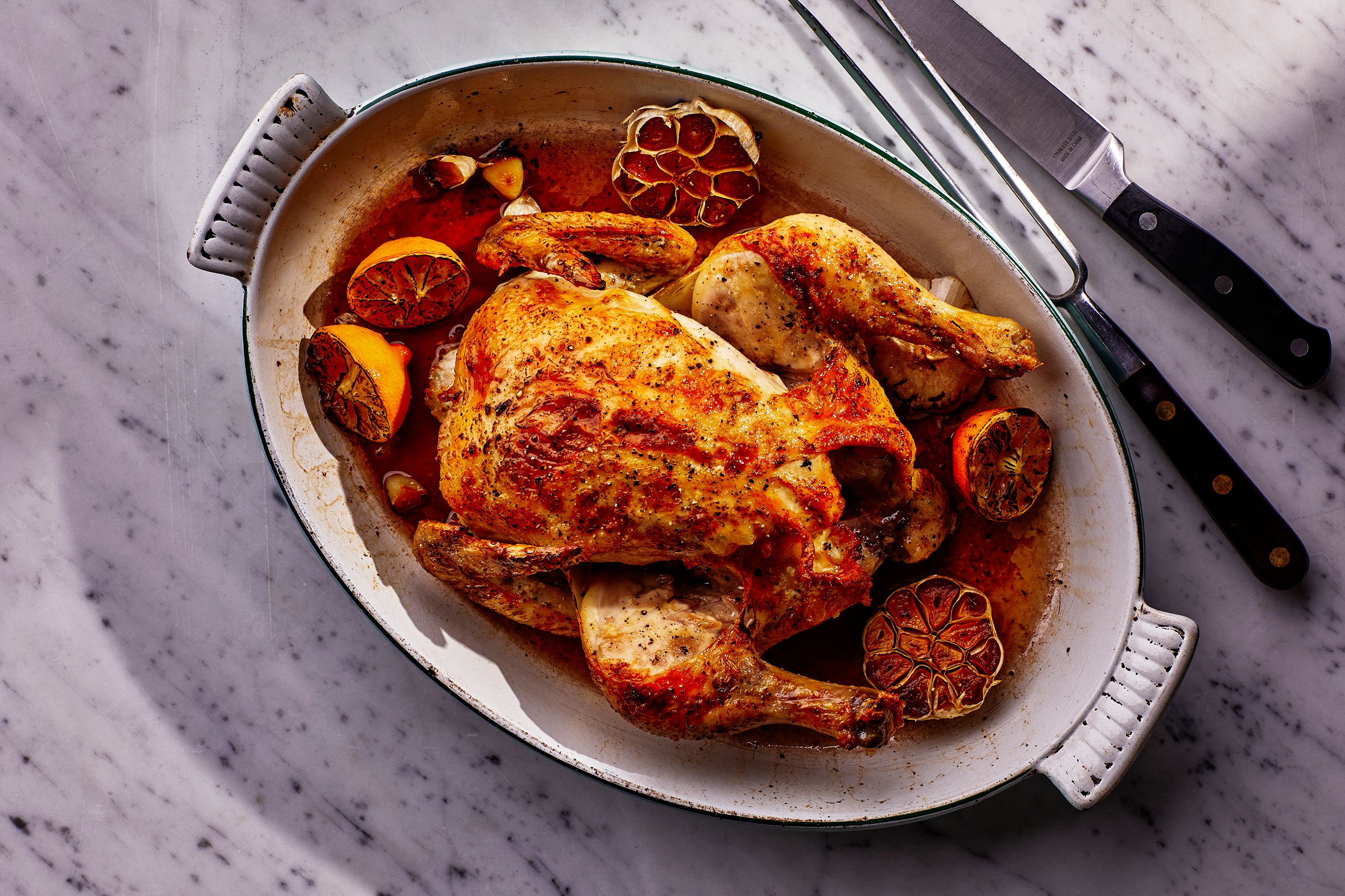 Pan-Roasted Chicken with Sofrito and Black Beans