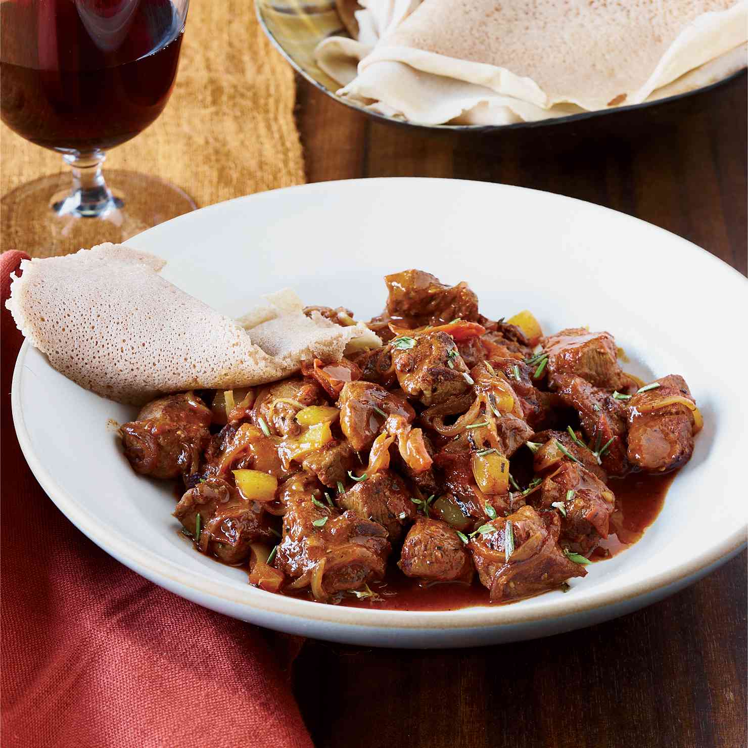Ethiopian-Inspired Spiced Chicken Tibs with Berbere Butter