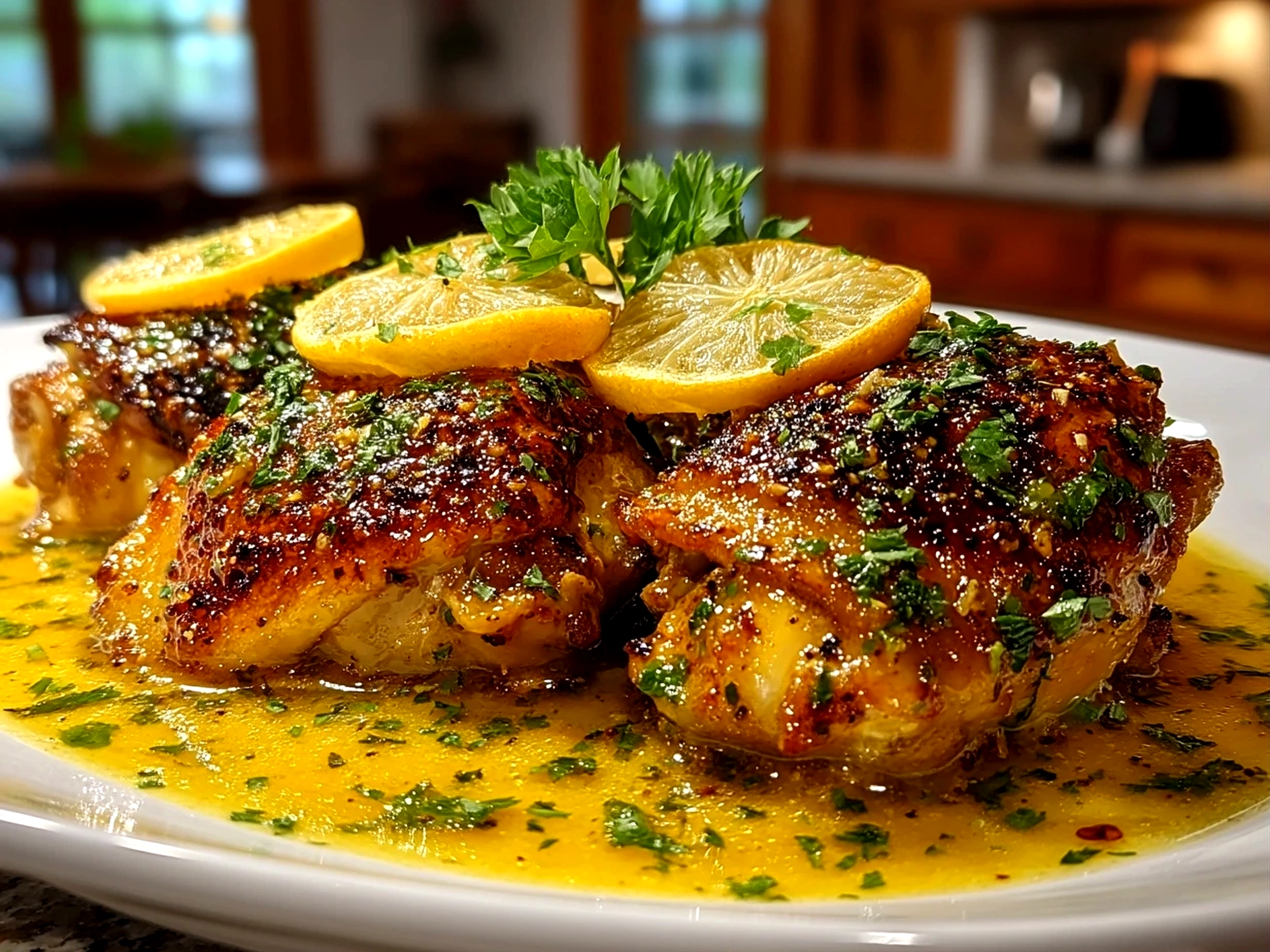 Sour Supplier-Style Pickled Citrus Chicken Thighs