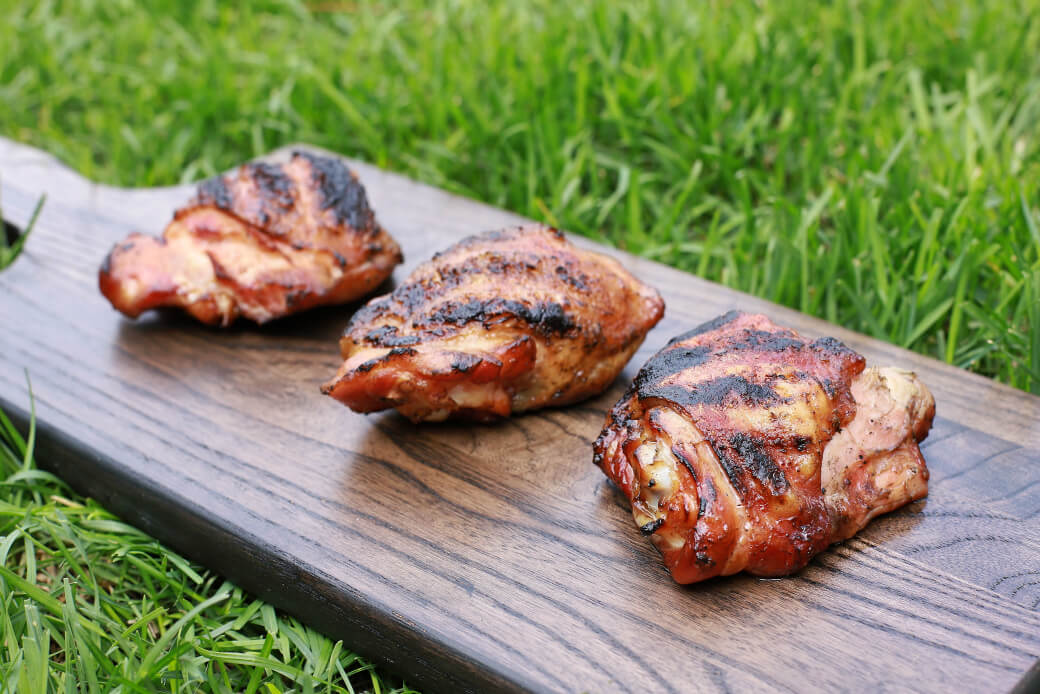 Smoked Applewood-Brined Chicken Thighs