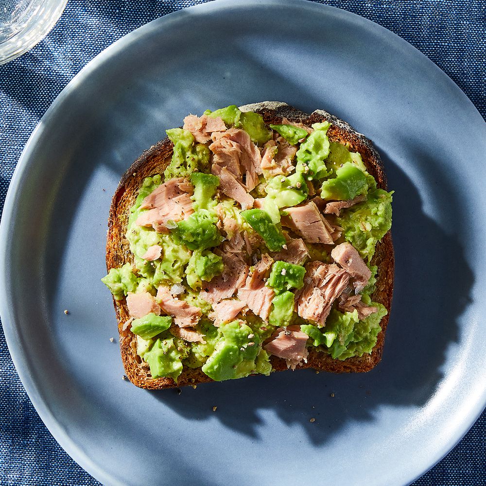 Fun & Easy Tuna Melt Avocado Toast