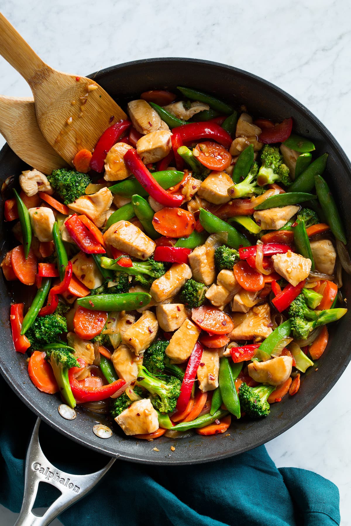 Lemon-Pepper Chicken Stir Fry