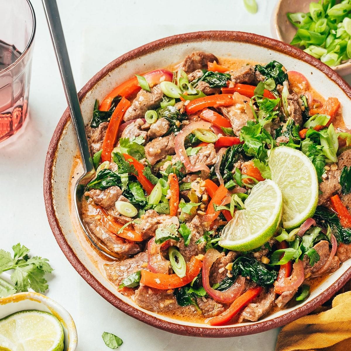 Power User Spiced Beef Stir Fry with Garlic and Chilies