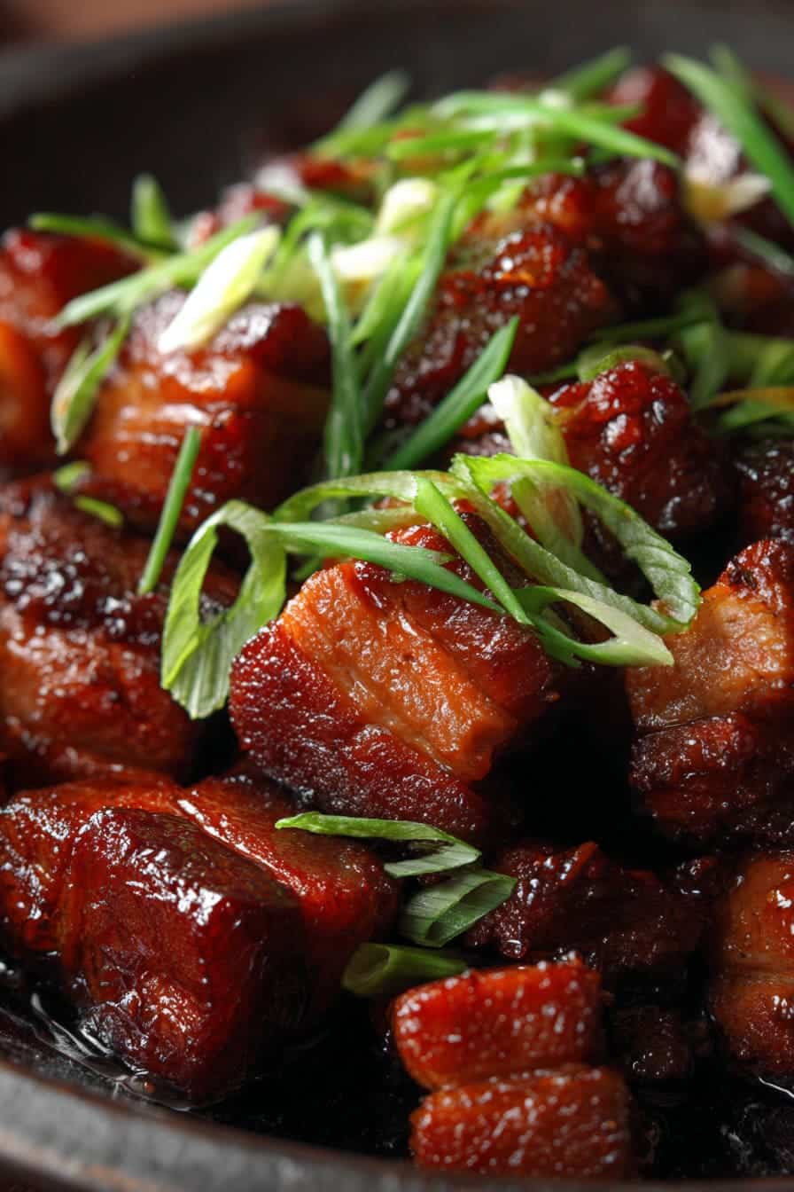 Shanghainese Red-Braised Pork Belly