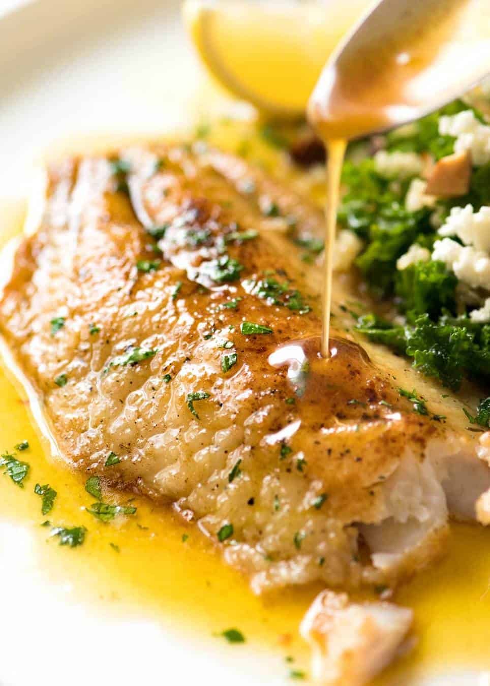 Grilled Piracema-Style Fish with Citrus and Herb Sauce