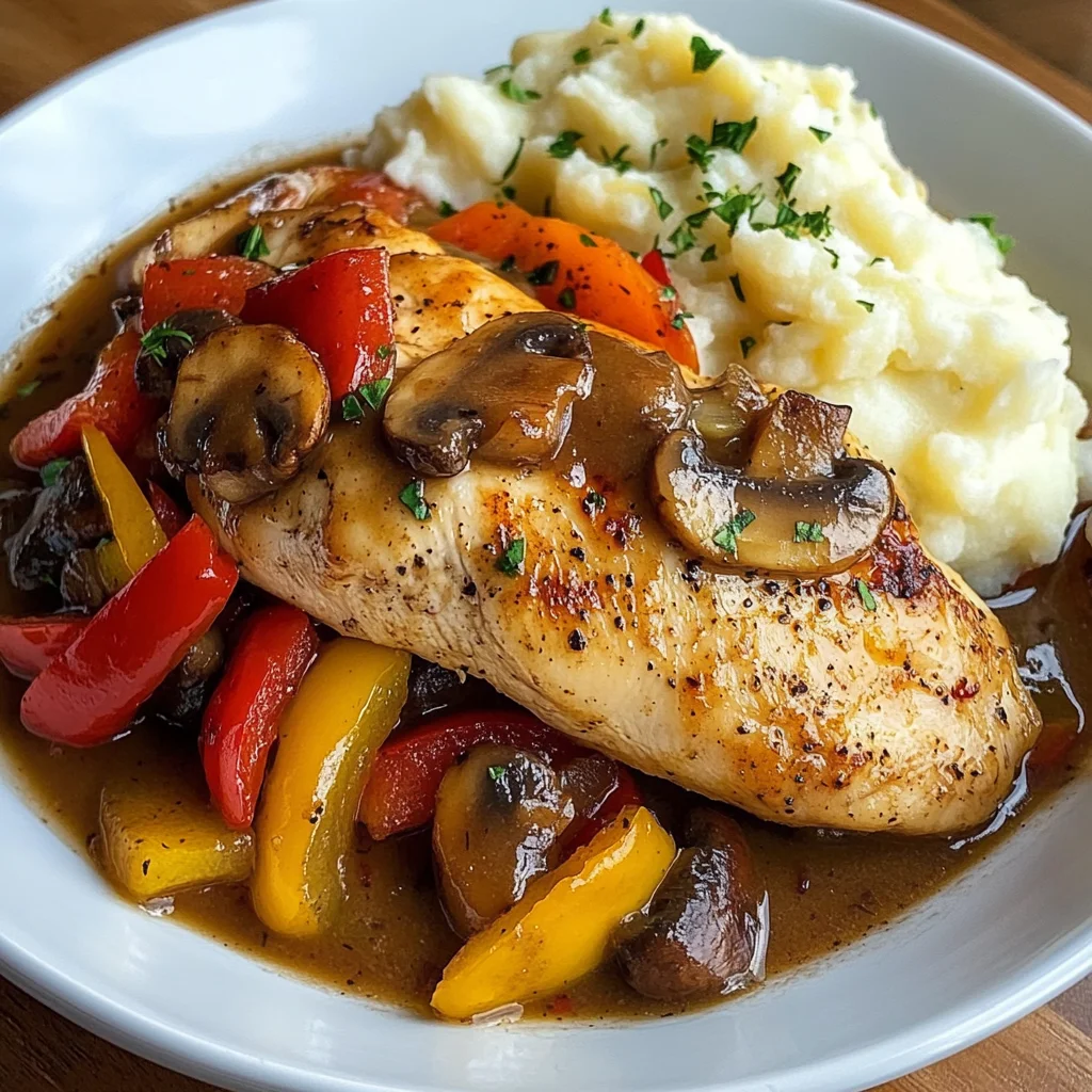 Pan-Seared Chicken with Tom Zé Inspired Tropical Pepper Sauce