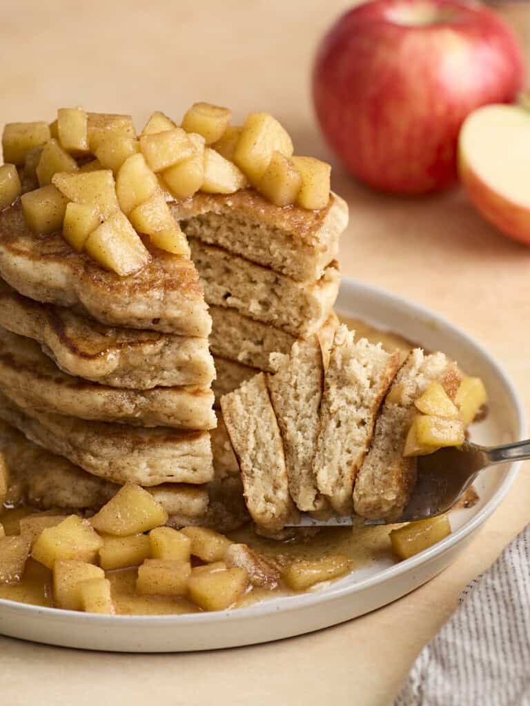 Anna’s Spiced Apple and Cinnamon Pancakes