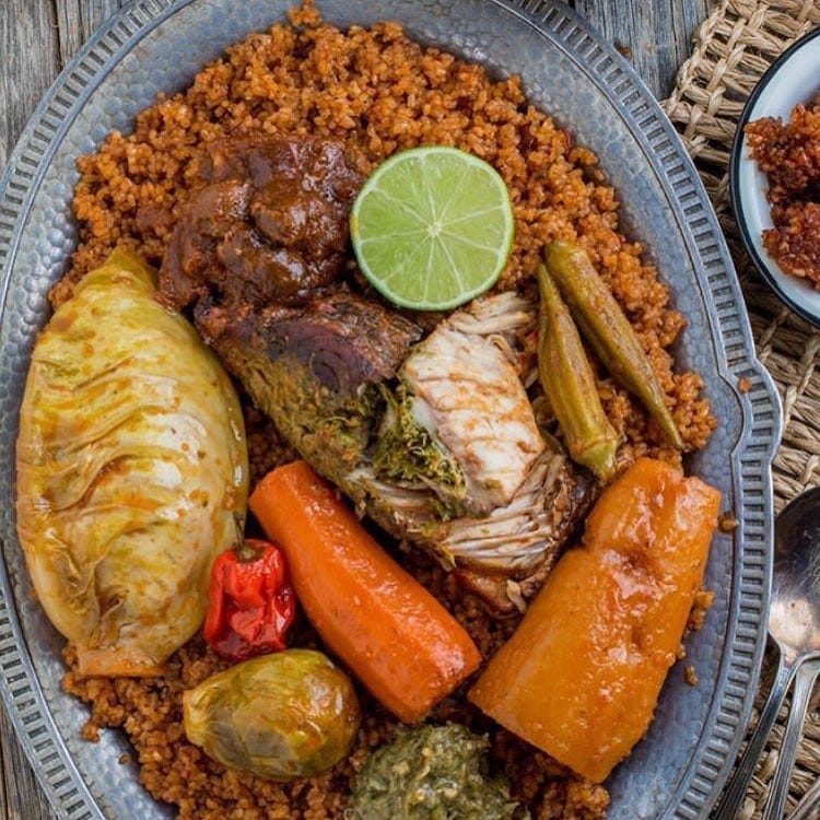 Senegalese Thieboudienne-Style Fish and Rice One-Pot