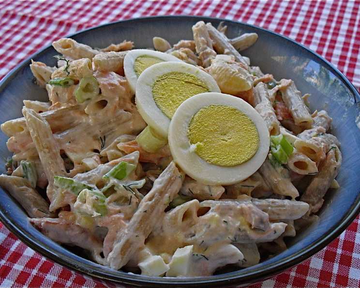 Saab 340 Inspired Scandinavian Salmon Salad