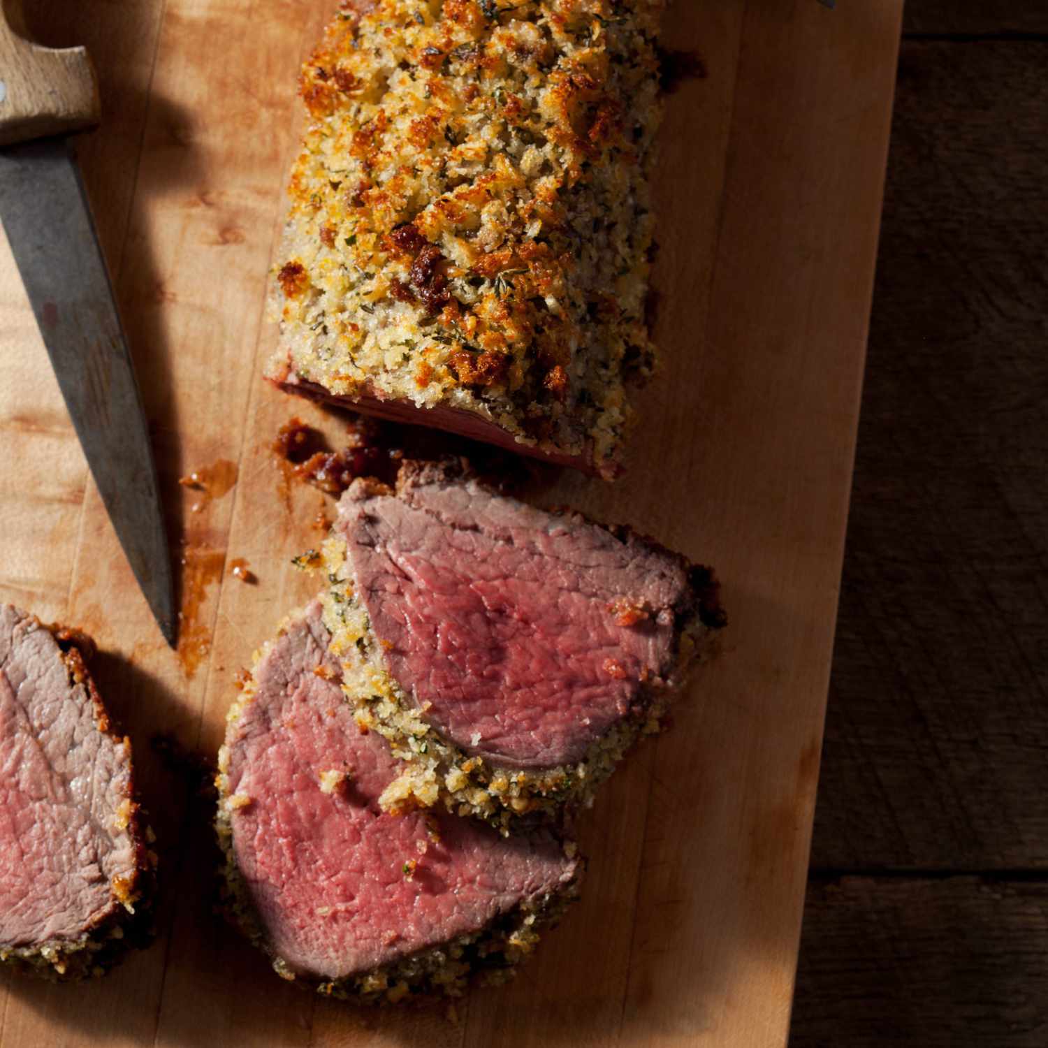 Duncan Aviation Inspired Slow-Roasted Herb-Crusted Beef Tenderloin