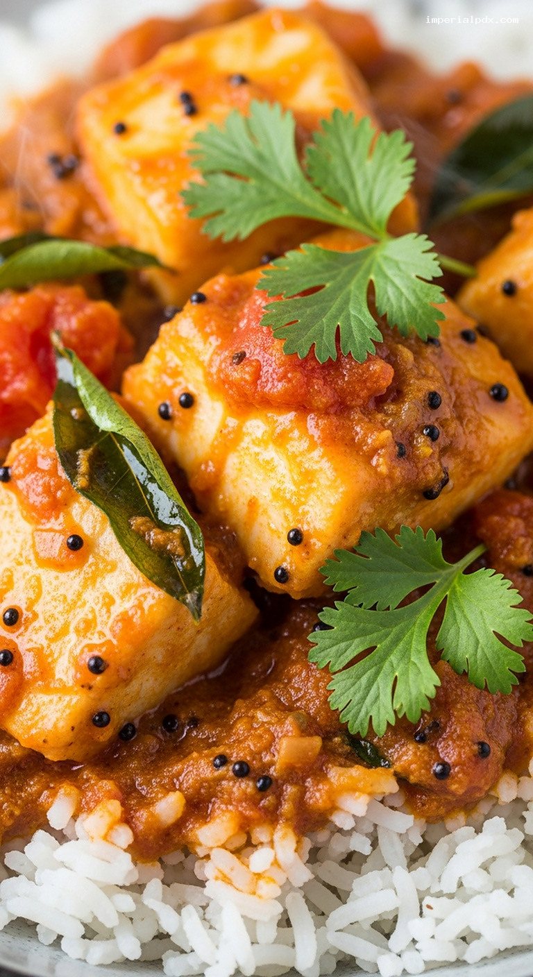 Slow-Simmered Goan Coconut Fish Curry with Tamarind