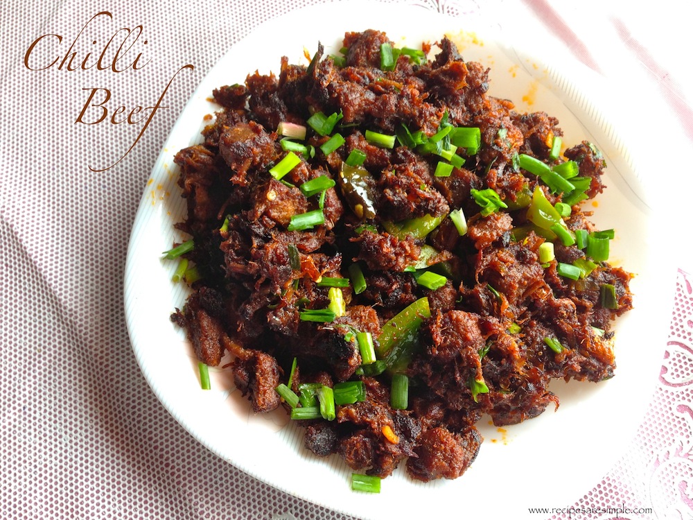 Pan-Fried Goan Beef Chilli Fry with Mustard Seeds