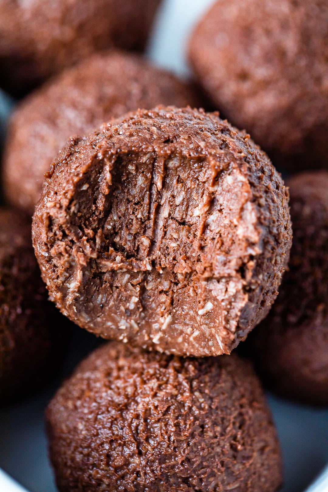 No-Bake Keto Cheesecake Fat Bombs with Cocoa and MCT Oil