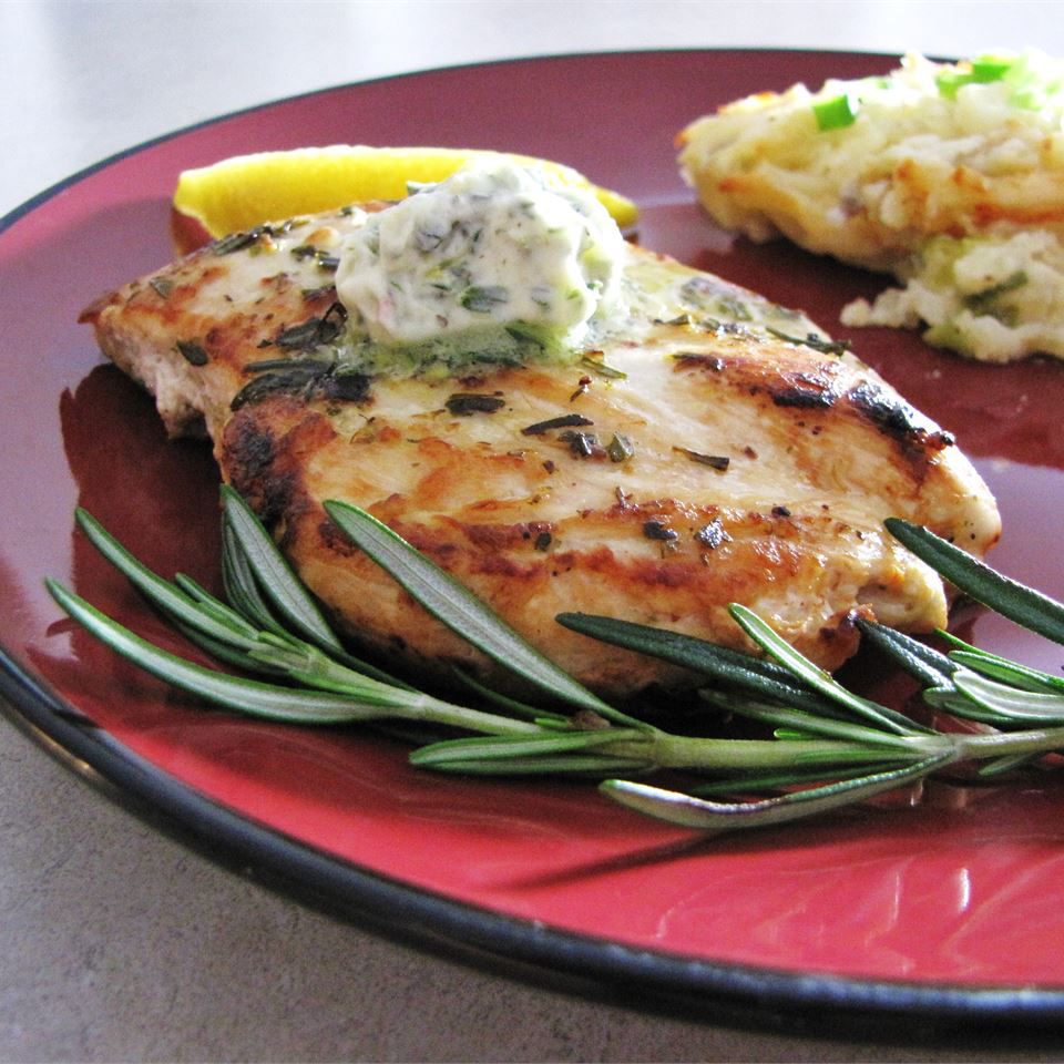Grilled Chicken with Citrus and Rosemary