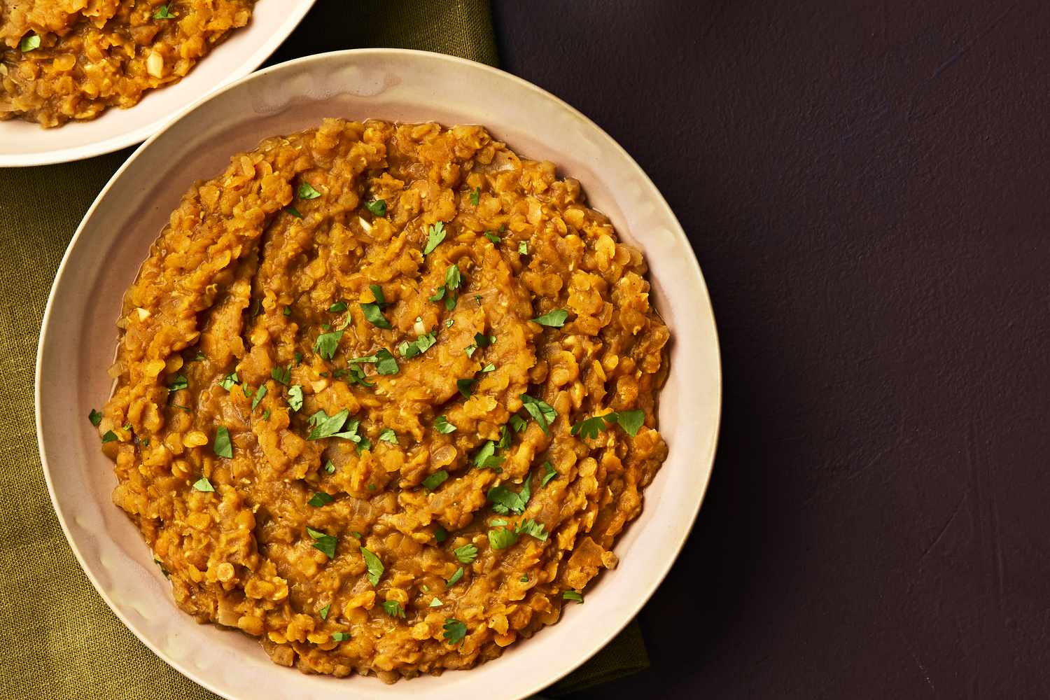 Ethiopian-Inspired Lentil Misir Wot with Red Onion Salad