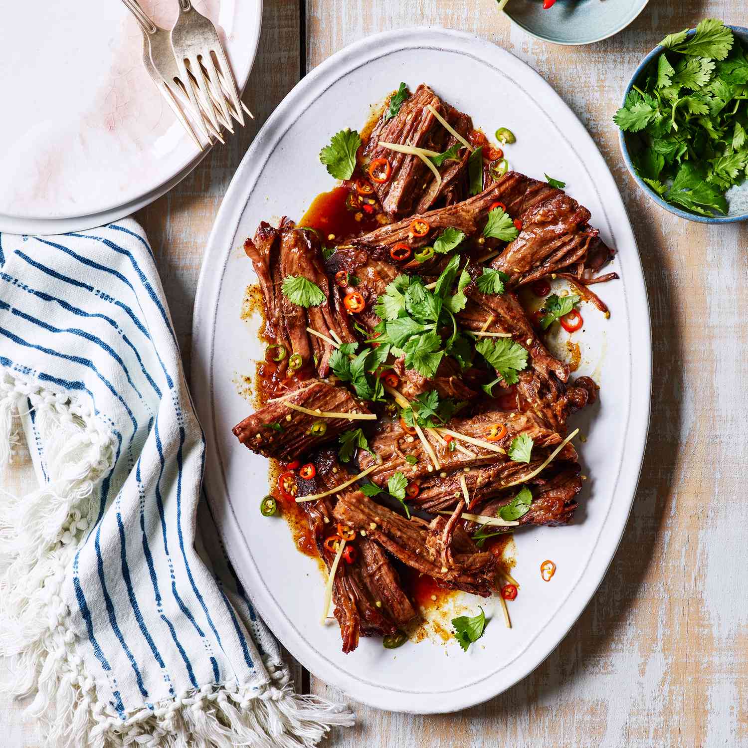 Vinegar-Braised Beef Short Ribs with Ginger and Star Anise