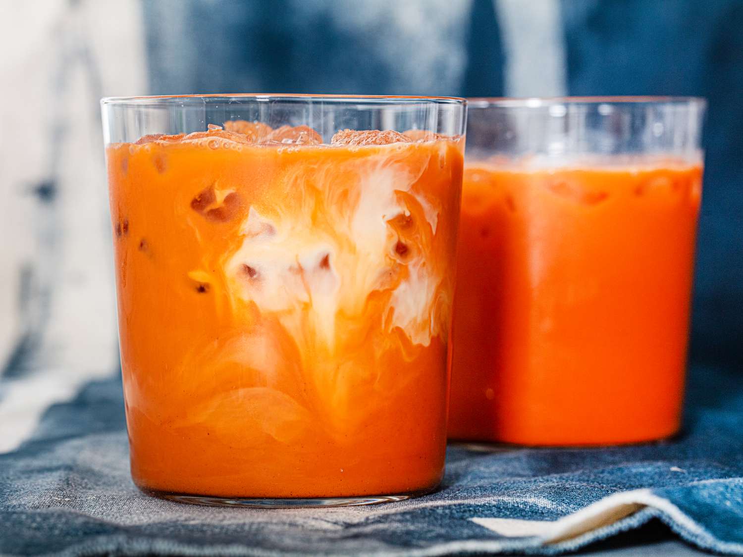 Spicy Thai Iced Tea with Sweetened Condensed Milk