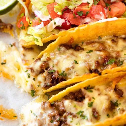 Spicy Tex-Mex Beef Tacos with Fresh Salsa