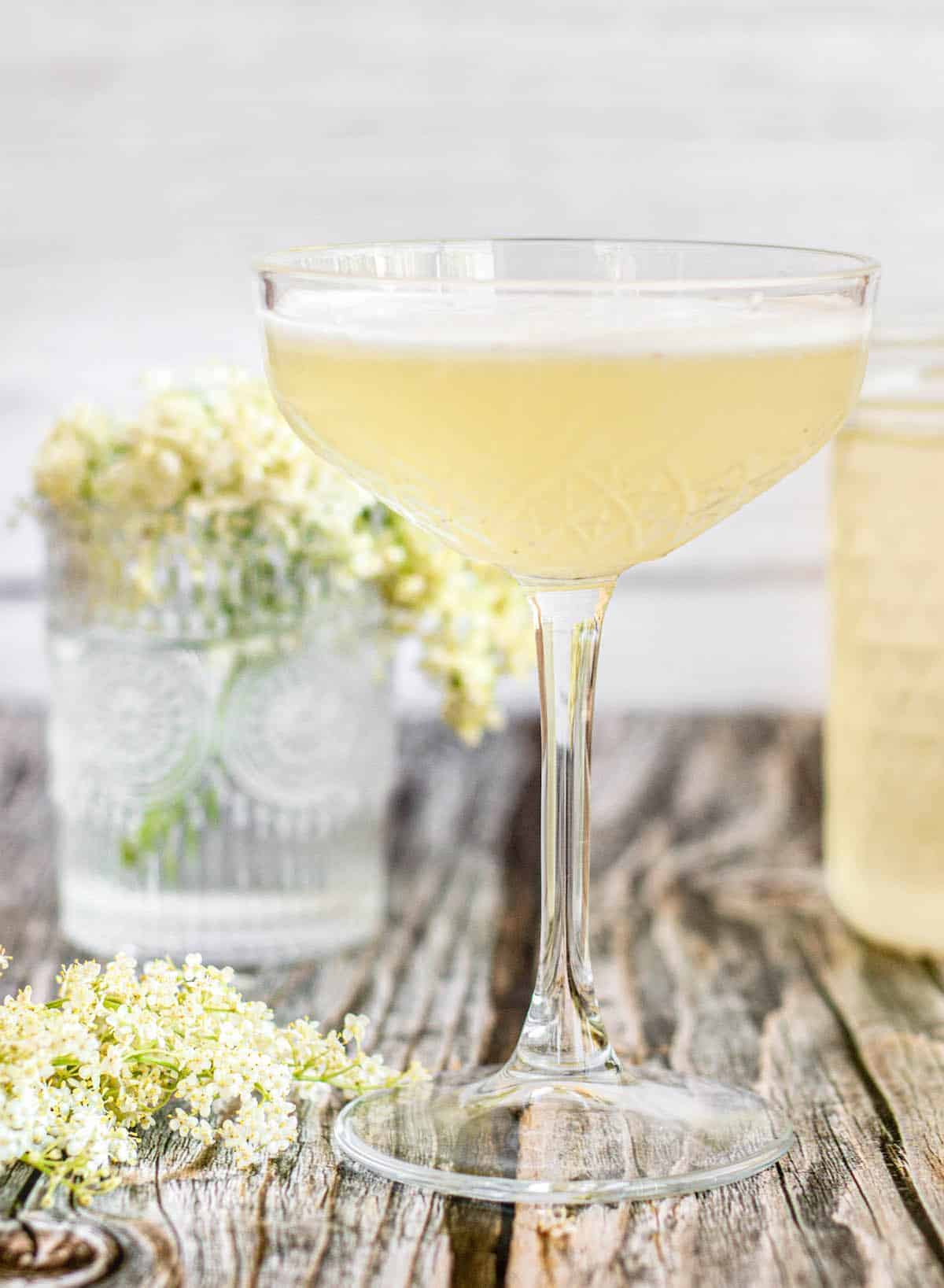 Bermondsey Minute Gin Sour with Elderflower