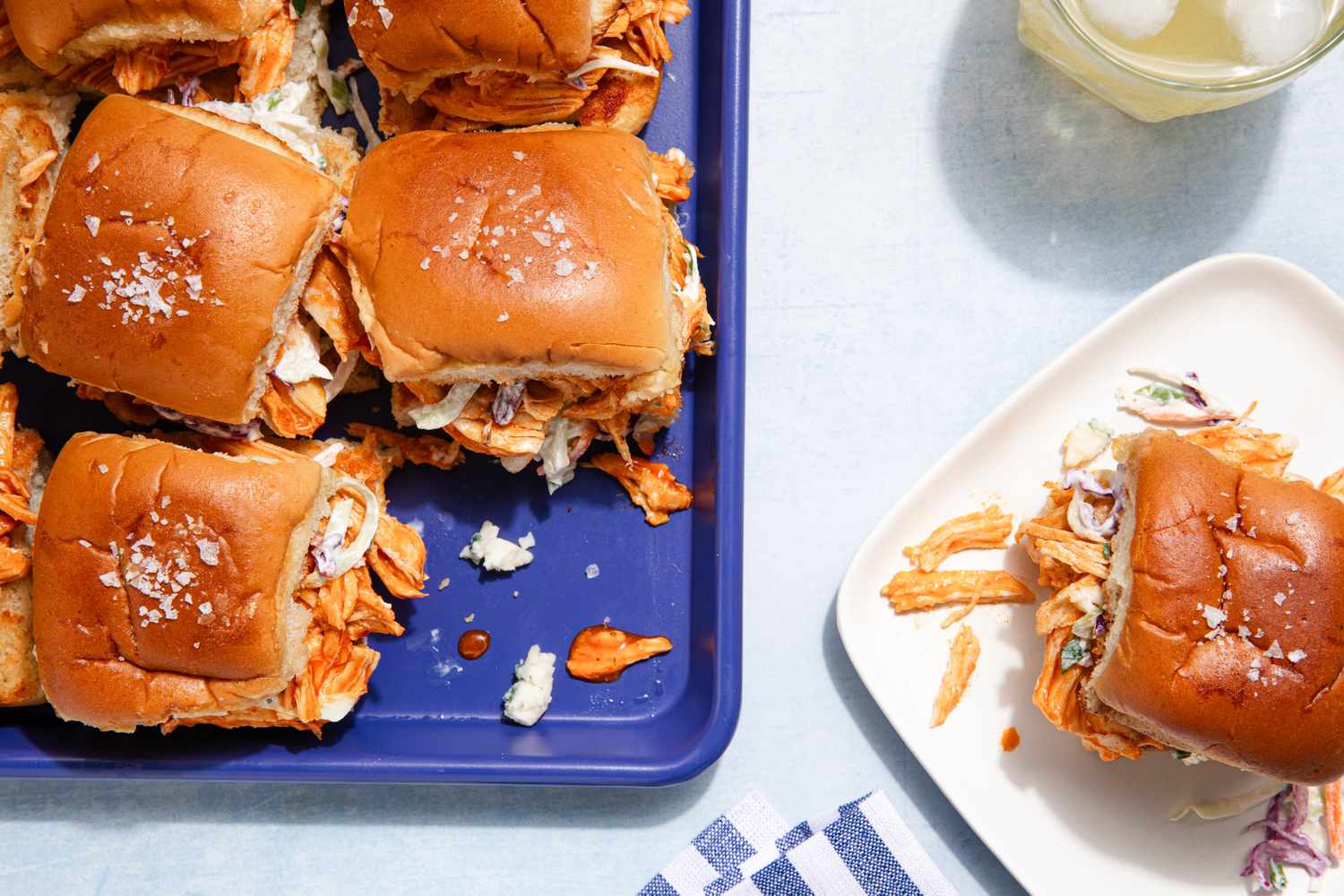 Pan-Seared Chicken Sliders with Pickled Onions and Tangy Sauce