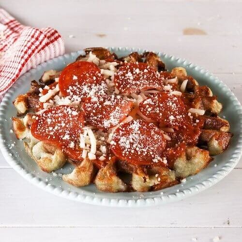 Cheese-Stuffed Keto Meatballs in Tomato Sauce