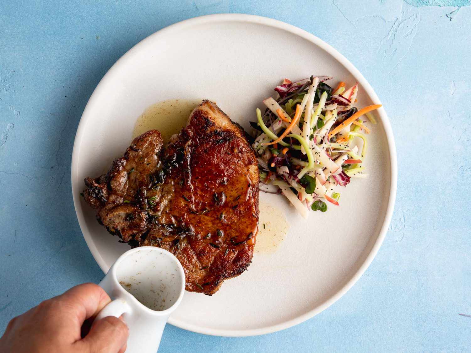 Pan-Seared Pork Chops with Texas-Style Smoky Chipotle Glaze