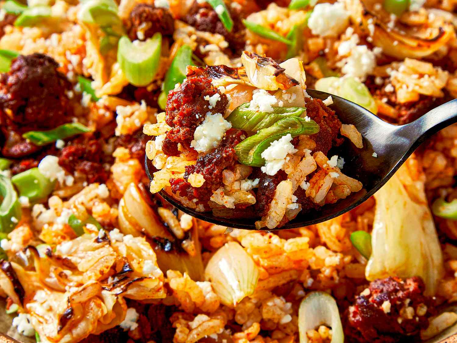 One-Pot Mexican Rice with Chorizo and Vegetables