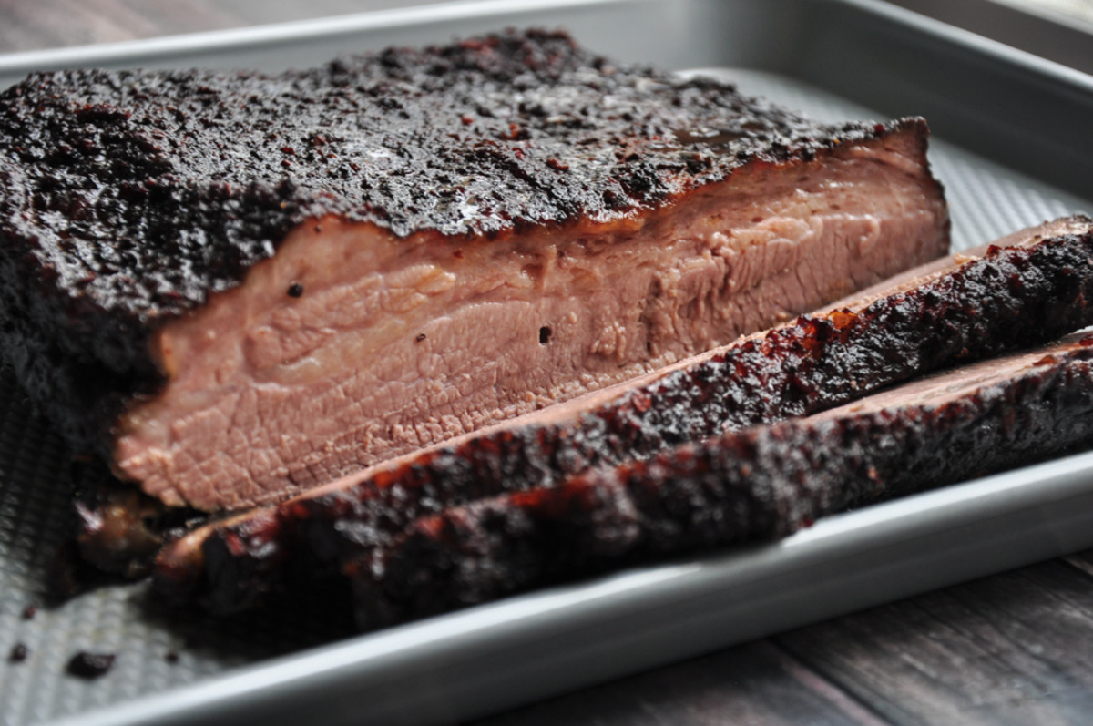 North Texas-Style Smoked Brisket with Oak Ridge Coffee Rub
