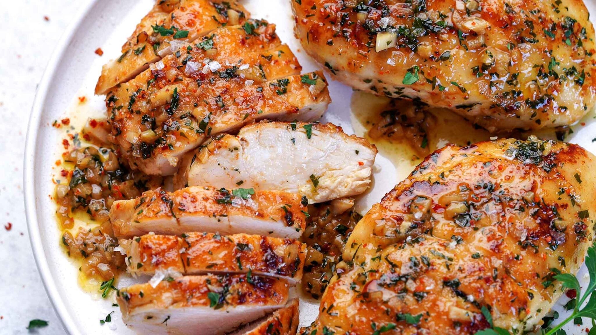 Pan-Seared Chicken with Texas-Style Smoky Barbecue Glaze
