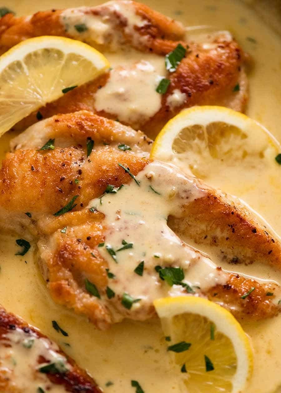 Sautéed Chicken Breast with Citrus-Pop Dressing