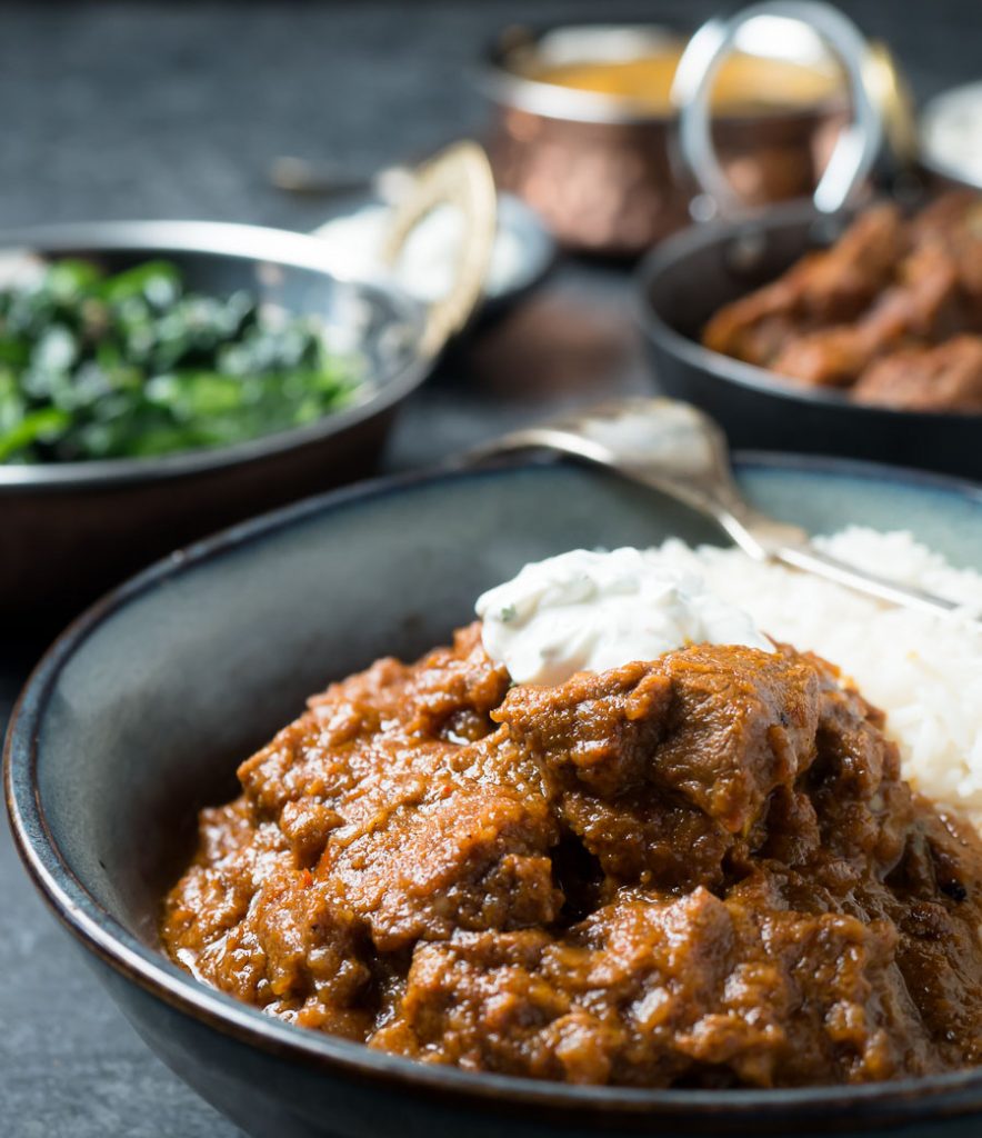 Laal Maas Inspired Spiced Lamb Curry