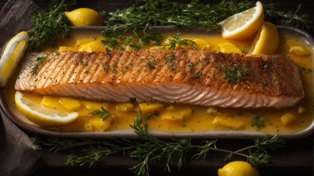 Pan-Seared Trout with Citrus and Willow Creek Herb Butter