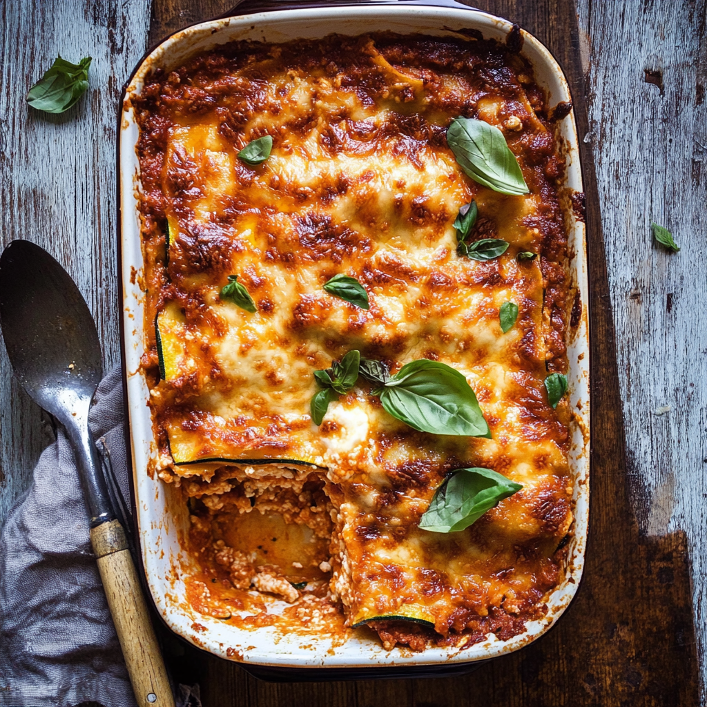 Zucchini and Ricotta Lasagna
