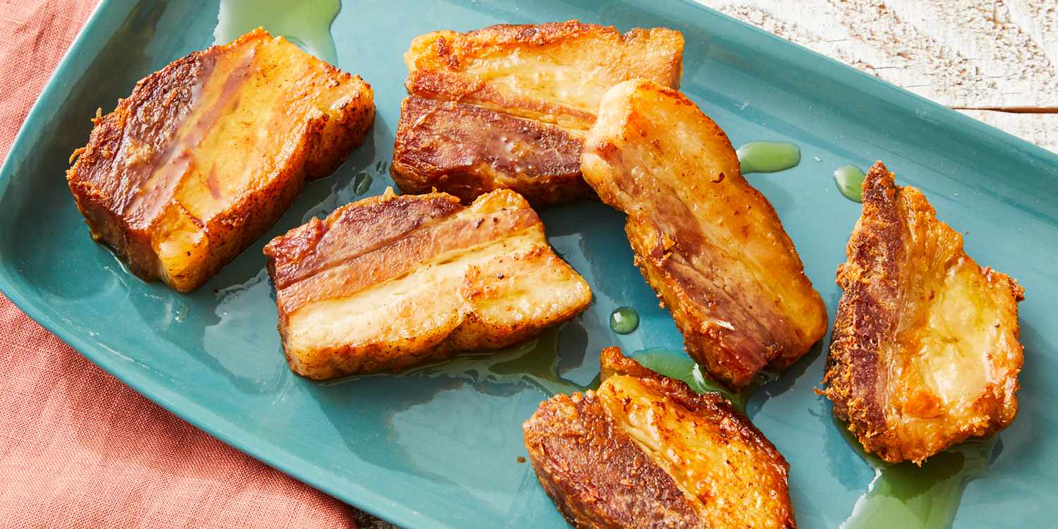 Pan-Fried Taiwanese Pork Belly with Five-Spice Glaze