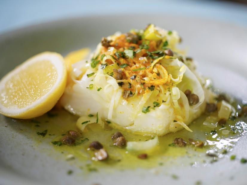 Sautéed Mediterranean Sea Bass with Lemon and Capers