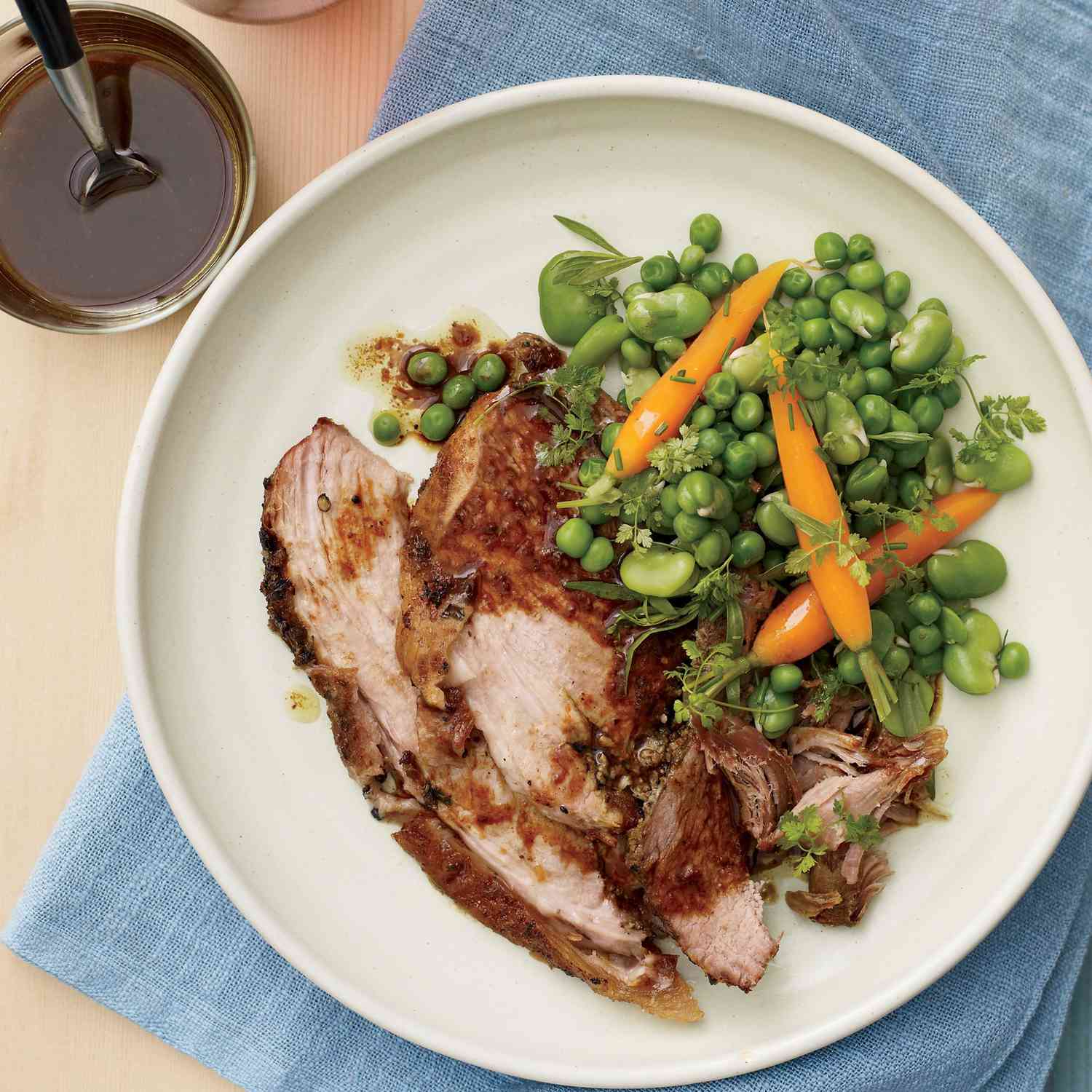 Slow-Roasted Pork Shoulder with Spiced Herb Rub