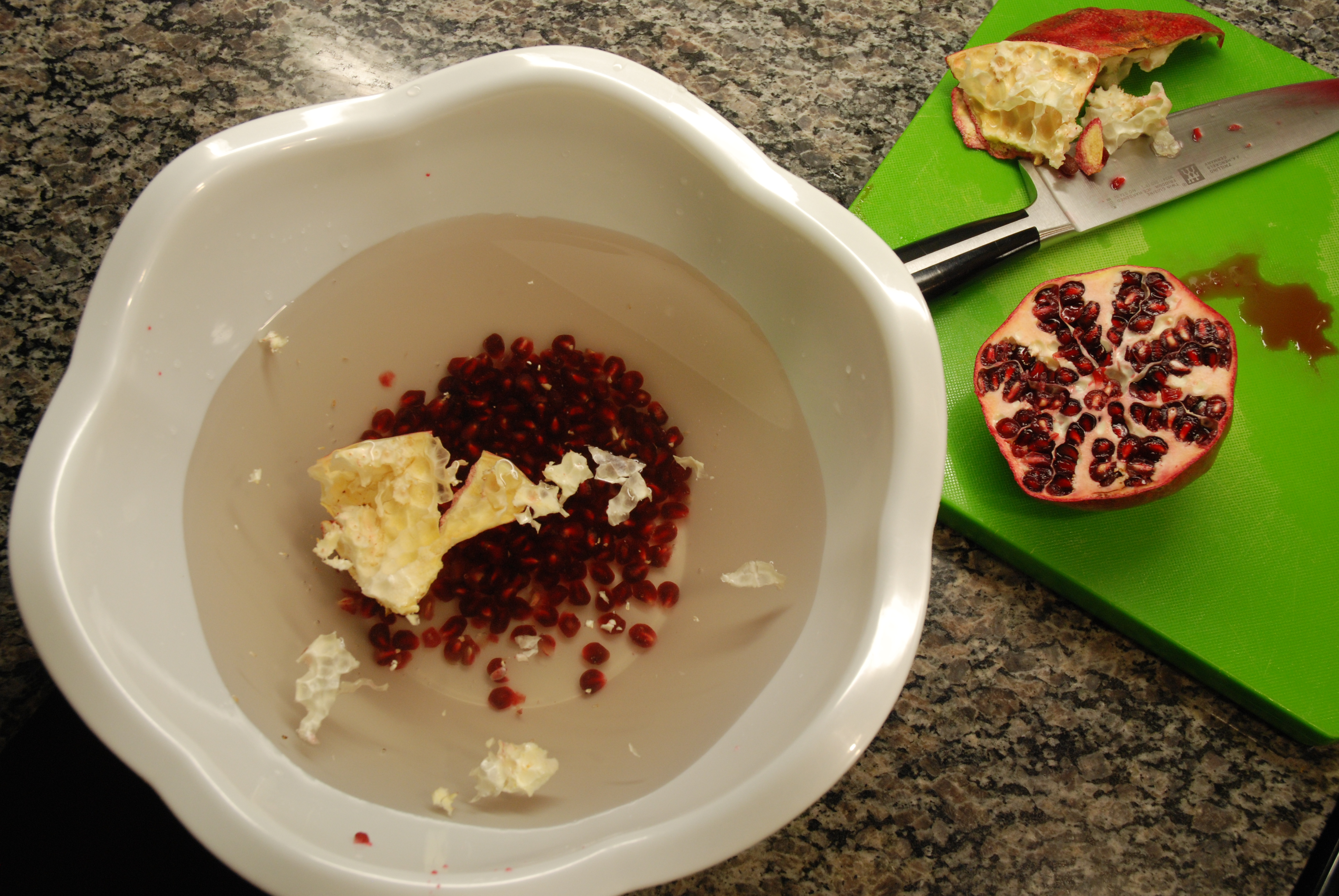 Half-Pomegranate Quinoa Salad