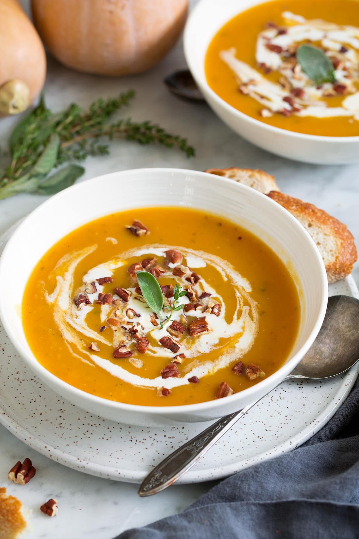 Bentayga-Inspired Spiced Butternut Squash Soup with Coconut Cream