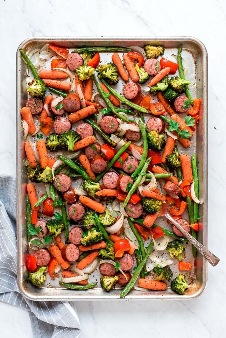 Roasted Missouri Corn and Sausage Medley