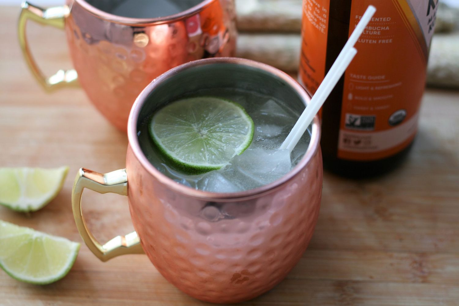 Ginger-Lemongrass Kombucha Mule