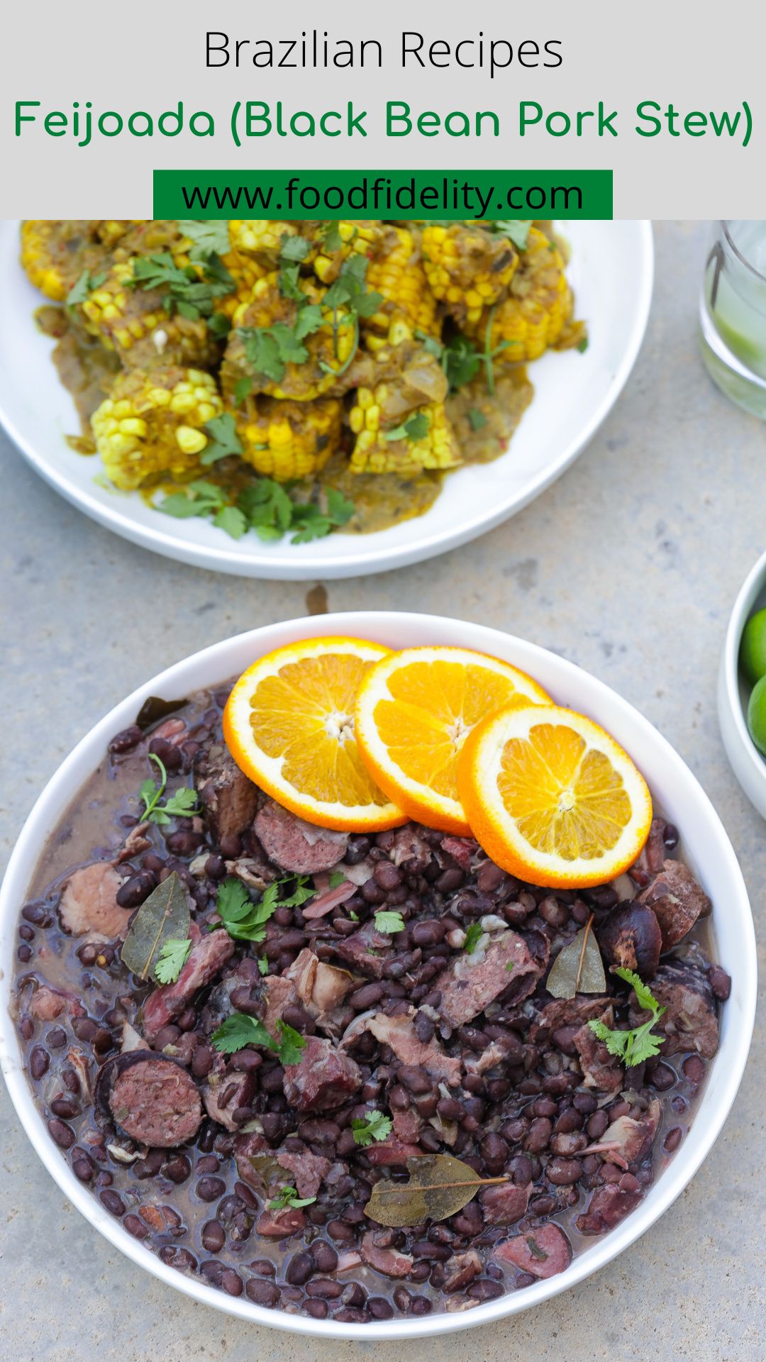 Slow-Simmered Brazilian Black Bean Feijoada with Pork
