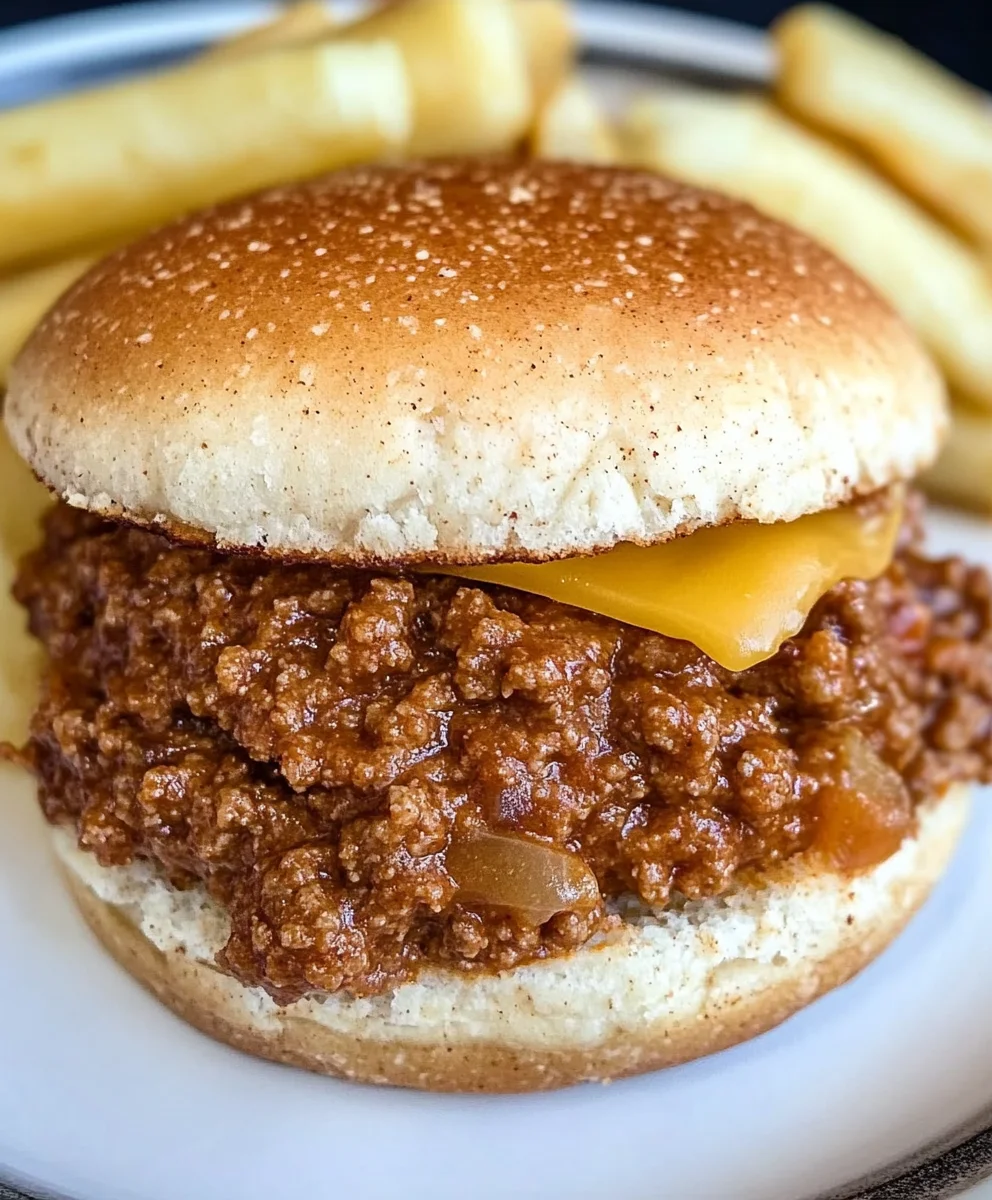 Kid-Friendly Sloppy Joe Sandwiches with Tangy Tomato Sauce