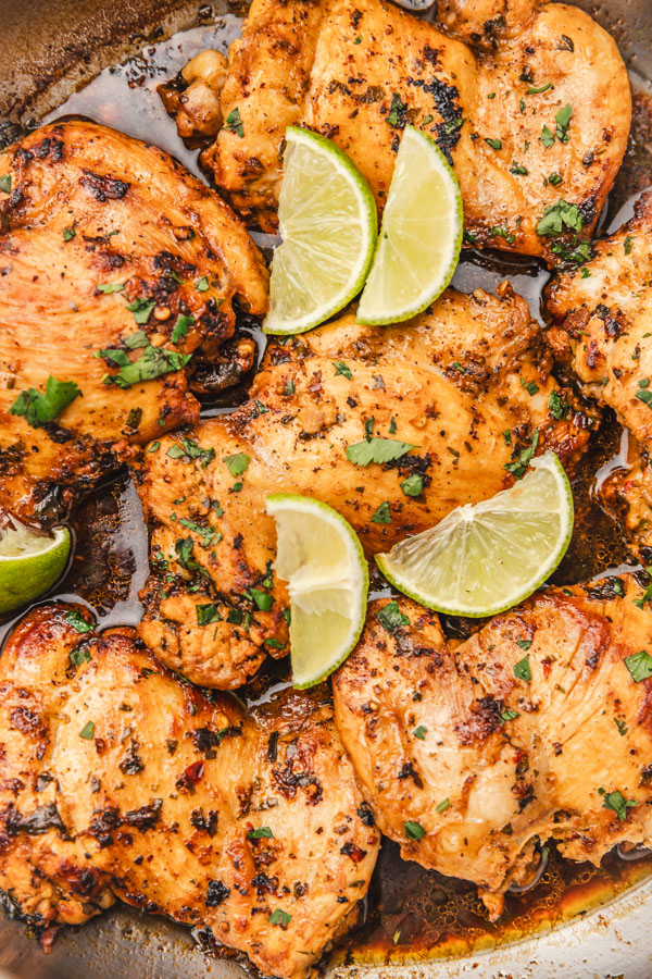 Instant Pot Ginger-Lime Chicken Thighs