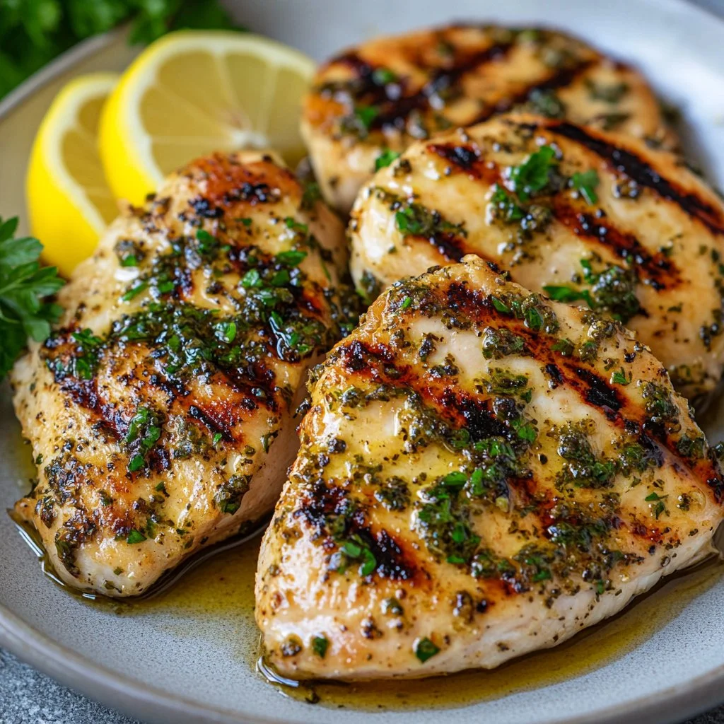 Sautéed Chicken with Garlic Butter and Lemon Zest
