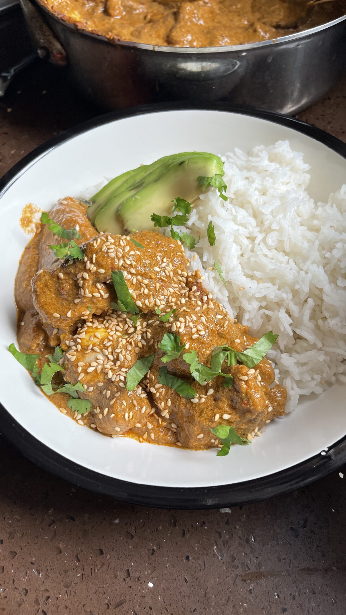 Slow-Cooked Guatemalan Pepian with Roasted Chicken