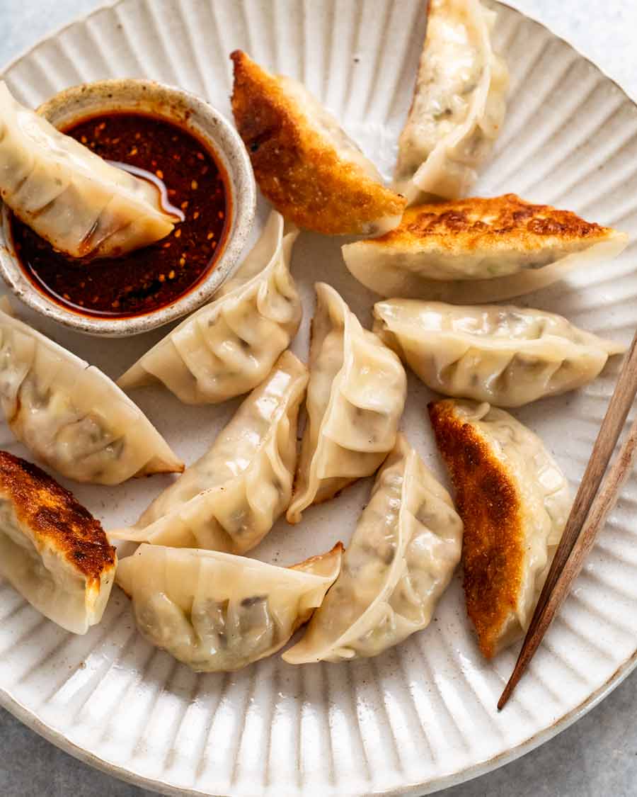 Microwave Steamed Vegetable Dumplings
